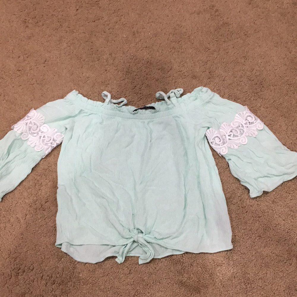 Over the shoulder shirt